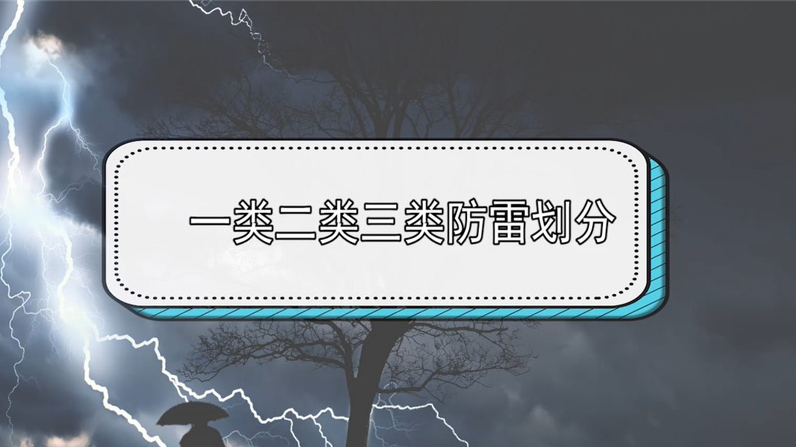 划分建筑物防雷等级的依据是什么？