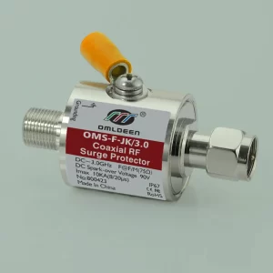 OMS-F-JK/3.0，F型有线电视天线避雷器，开关型天馈防雷器，天馈防雷器