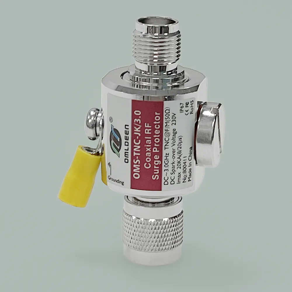 OMS-TNC-JK/3.0 天馈防雷器，TNC天馈避雷器，GPS基站天线避雷器
