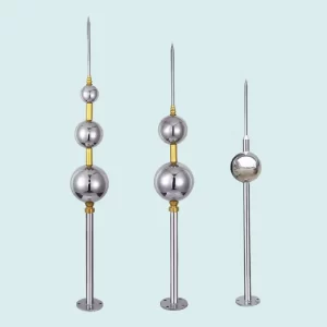 OML-SP球形避雷针，单球避雷针，双球避雷针，接闪器,限流避雷针